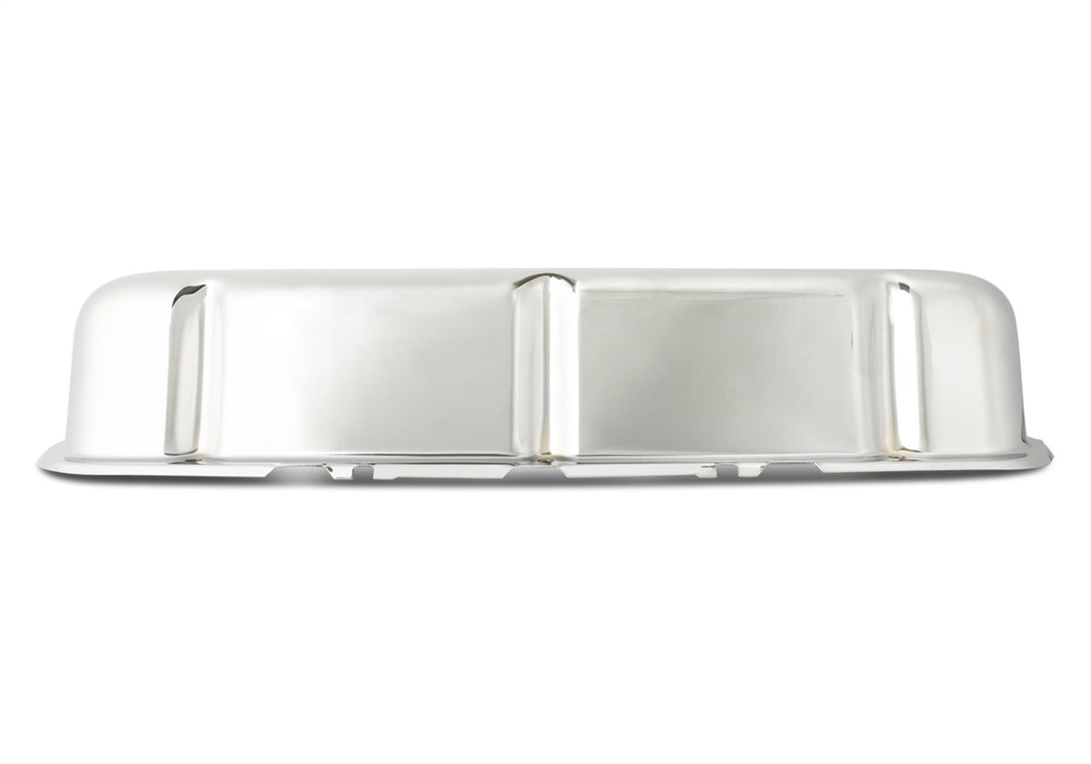 Ford Performance Ford Racing Embossed Logo Stamped Steel Valve Covers Chrome — additional view (FRP302-070)