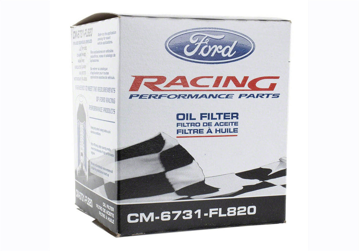Ford Performance Ford Racing High Performance Oil Filter — additional view (FRPCM-6731-FL820)