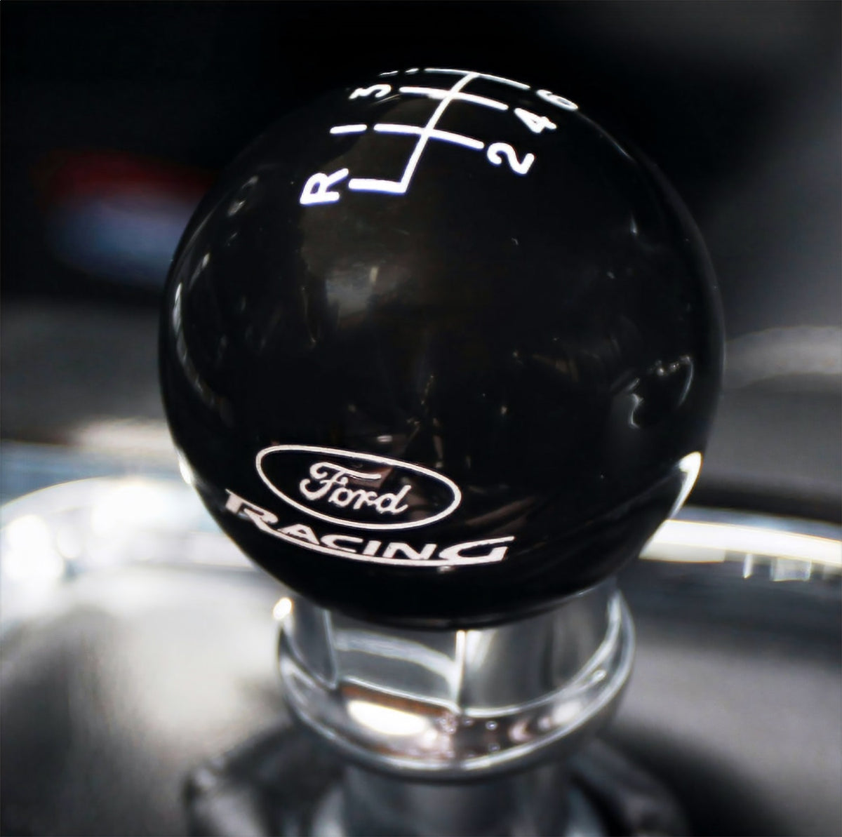 Ford Performance Ford Racing Shift Knob 6-Speed — alternate view (FRPM-7213-M8)