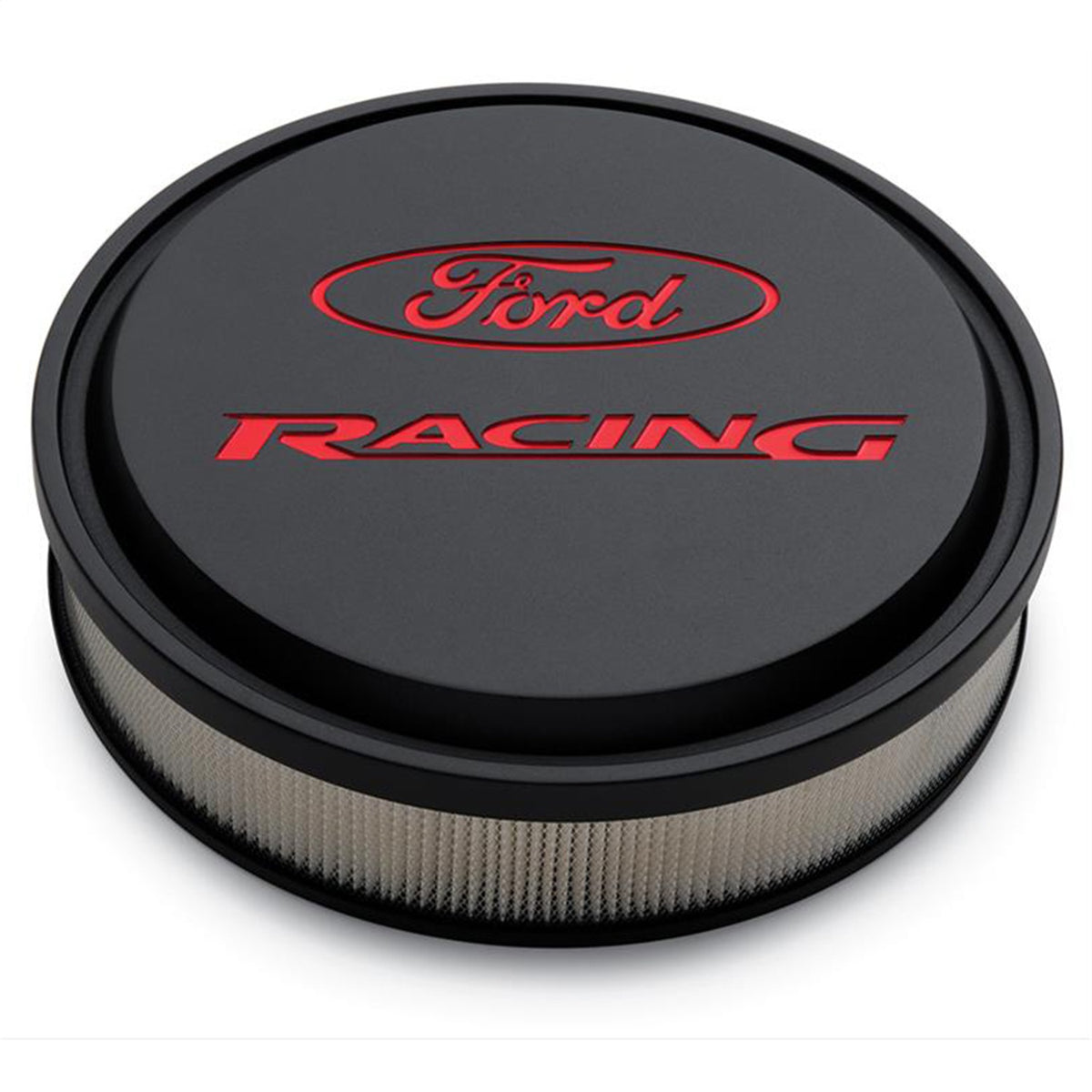 Ford Performance Ford Racing Slant Edge Air Cleaner Black/Red (FRP302-385)