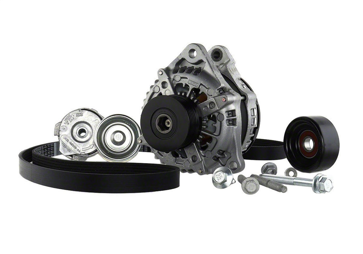 Ford Performance Gen 3 Coyote 175Amp Alternator Kit — alternate view (FRPM-8600-M50ALTC)