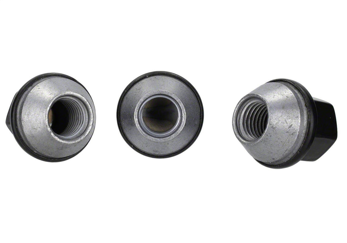Ford Performance M12 X 1.5 Black Lug Nut Vehicle Kit of 20 — detail (FRPM-1012K-BSB)