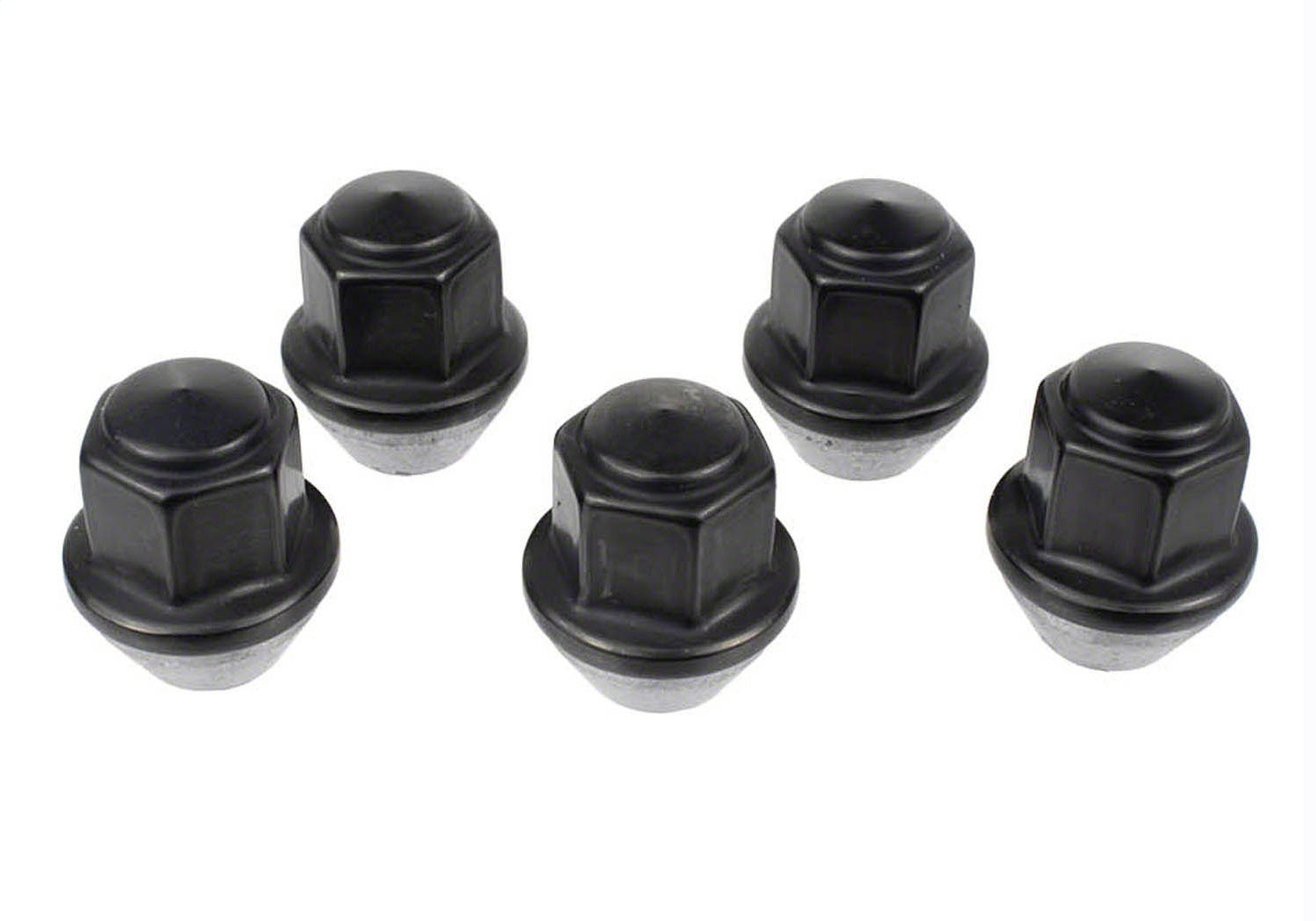 Ford Performance M12 X 1.5 Black Lug Nut Wheel Kit of 5 (FRPM-1012-BSB)