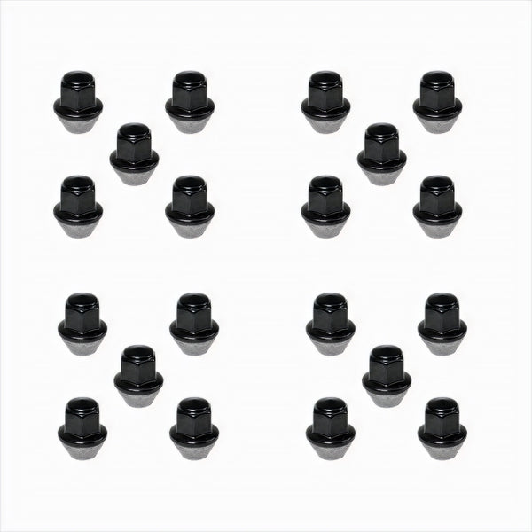 Ford Performance M14 X 1.5 Black Lug Nut Vehicle Kit of 20 (FRPM-1012K-MB)