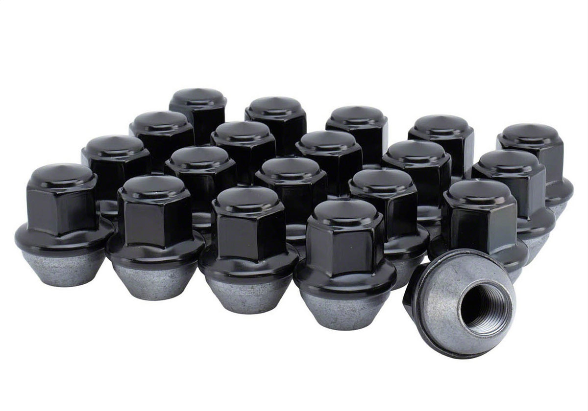 Ford Performance M14 X 1.5 Black Lug Nut Vehicle Kit of 20 — alternate view (FRPM-1012K-MB)