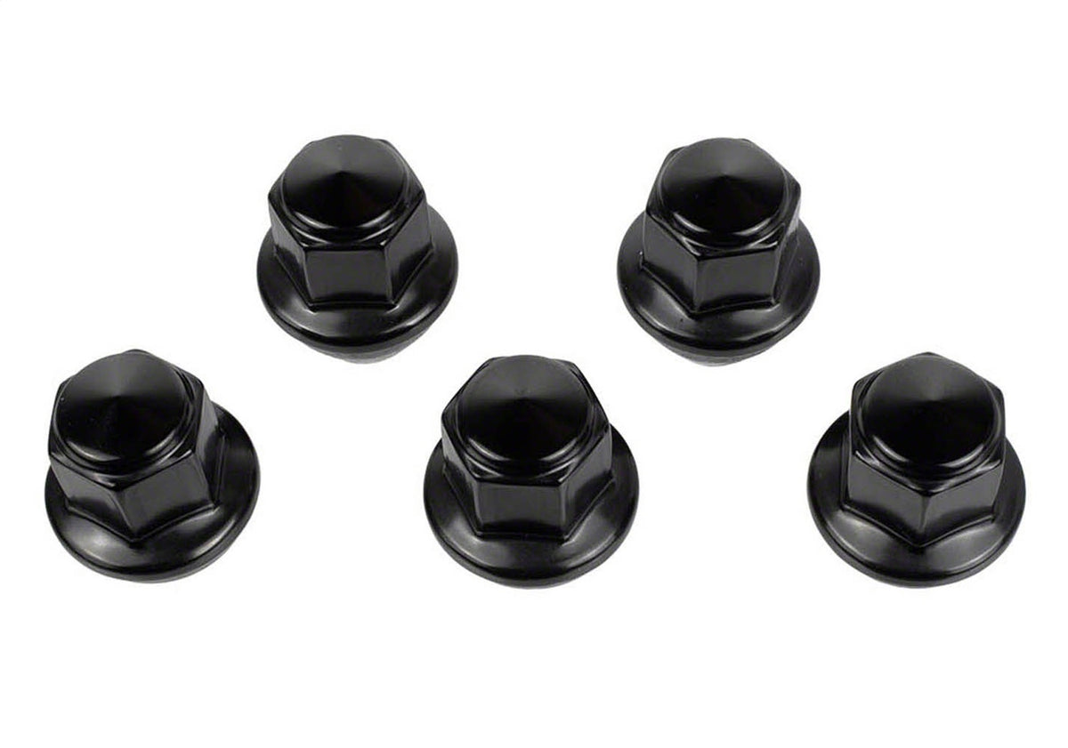 Ford Performance M14 X 1.5 Black Lug Nut Wheel Kit of 5 — alternate view (FRPM-1012-MB)