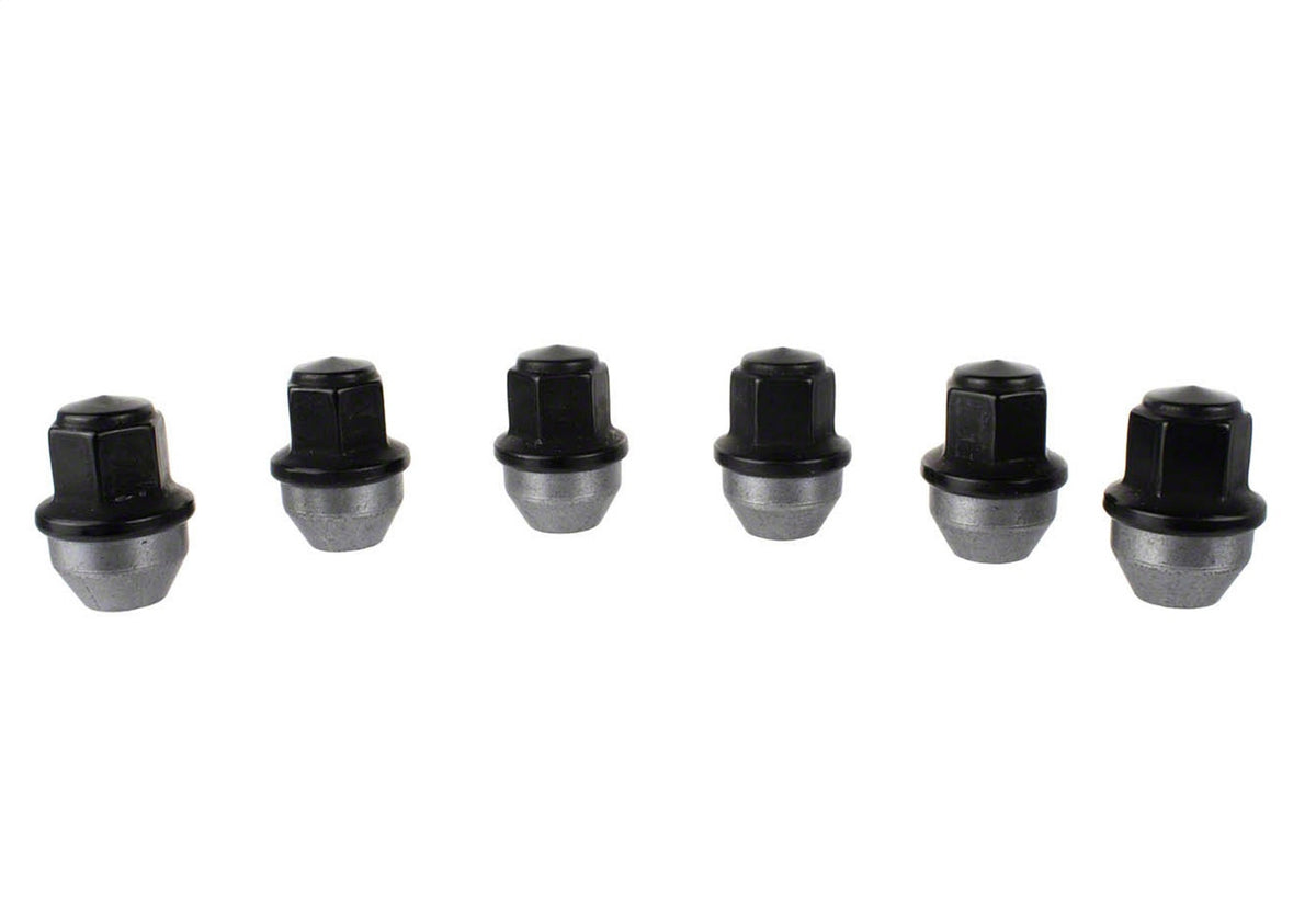 Ford Performance M14 X 1.5 Black Lug Nut Wheel Kit of 6 (FRPM-1012-F15B)
