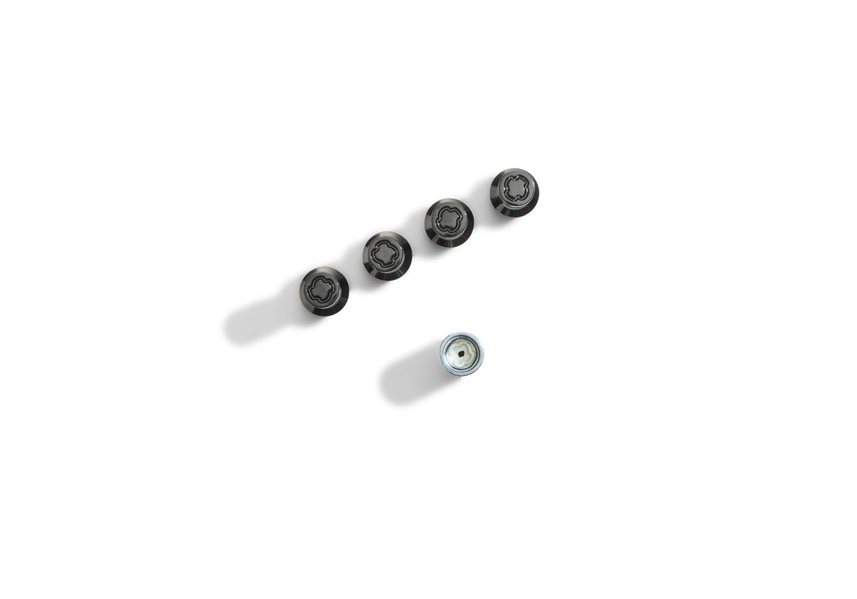 Ford Performance M14 X 1.5 Black Security Lug Nut Kit Of 4 (FRPM-1A043-C)