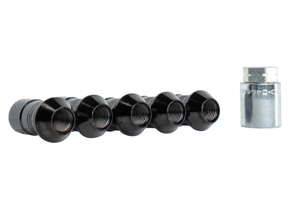 Ford Performance M14 X 1.5 Black Security Lug Nut Kit of 5 — additional view (FRPM-1A043-A5)