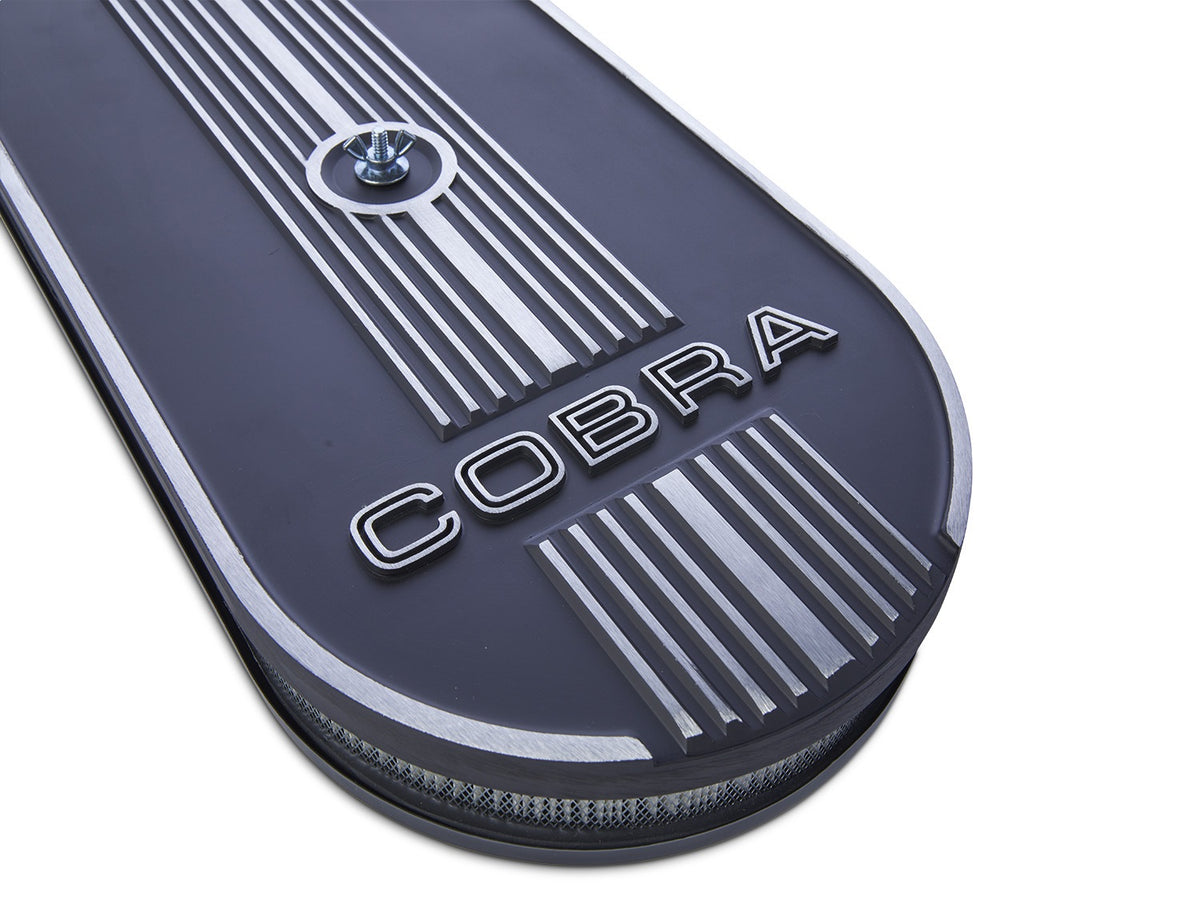 Ford Performance Oval Air Cleaner Assembly — in use (FRPM-9600-C302)