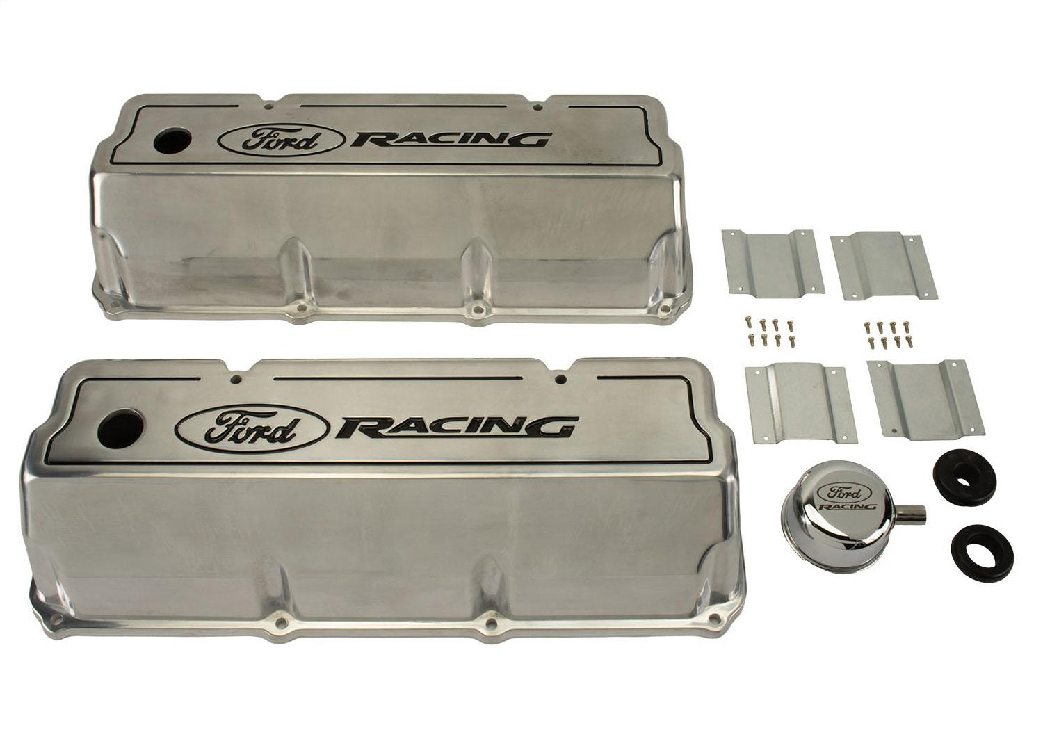Ford Performance Polished Aluminum Valve Cover (FRPM-6582-Z351)