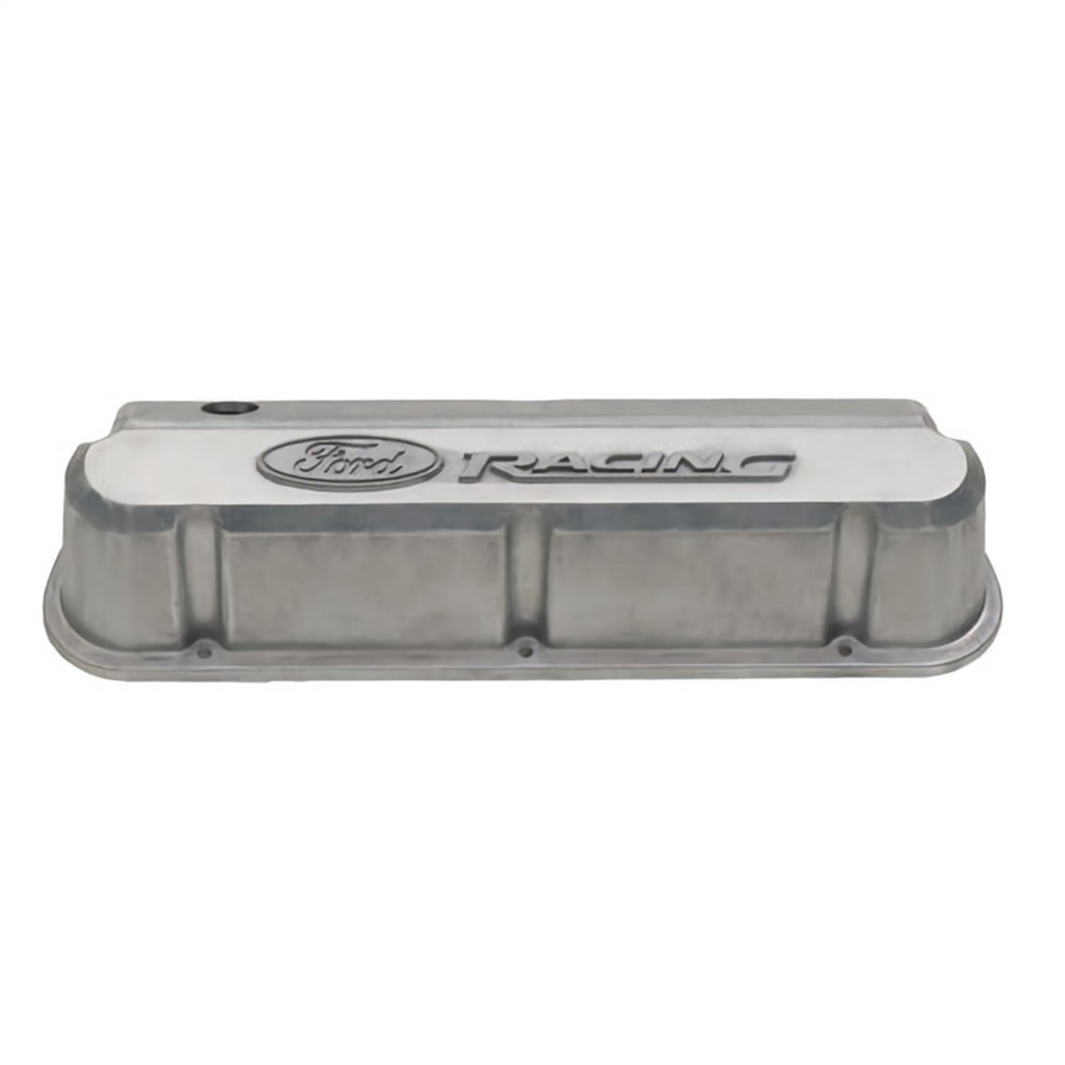 Ford Performance Slant Edge Valve Covers, Bare With Ford Racing Logo-Ready For Finishing (FRP302-146)