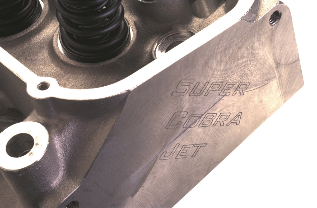 Ford Performance Super Cobra Jet Cylinder Head-Bare — detail (FRPM-6049-SCJ)