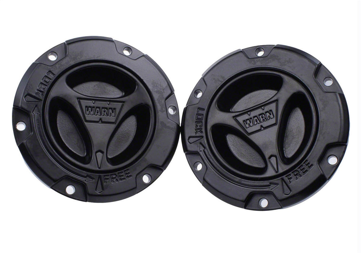Ford Performance Super Duty Warn Locking Hubs — alternate view (FRPM-1104-SD)