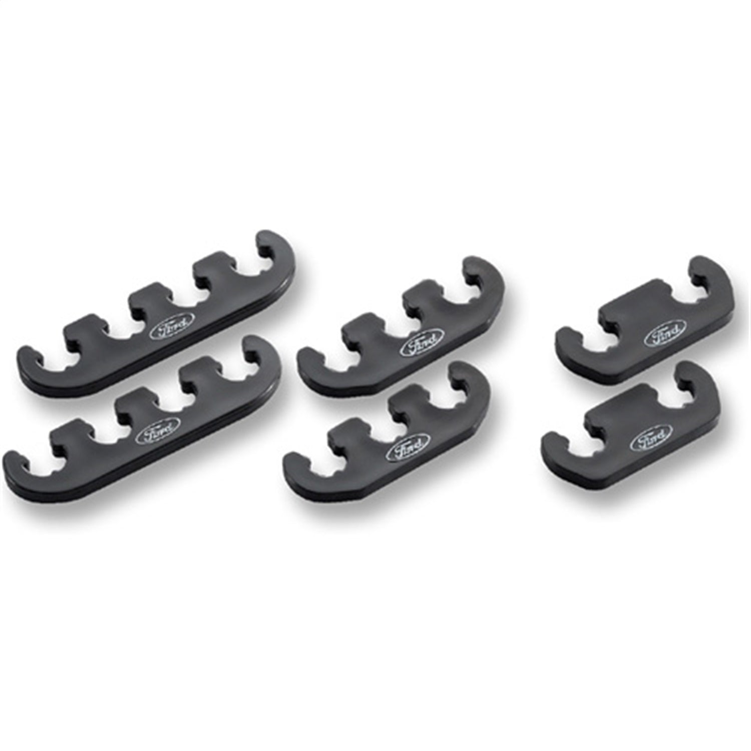 Ford Performance Wire Dividers: Ford Logo: Black 4 To 3 To 2 Wire (FRP302-641)