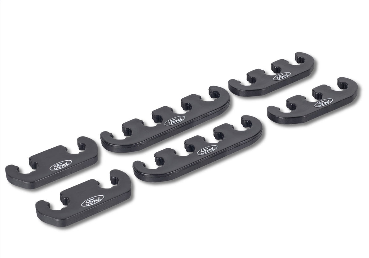 Ford Performance Wire Dividers: Ford Logo: Black 4 To 3 To 2 Wire — detail (FRP302-641)