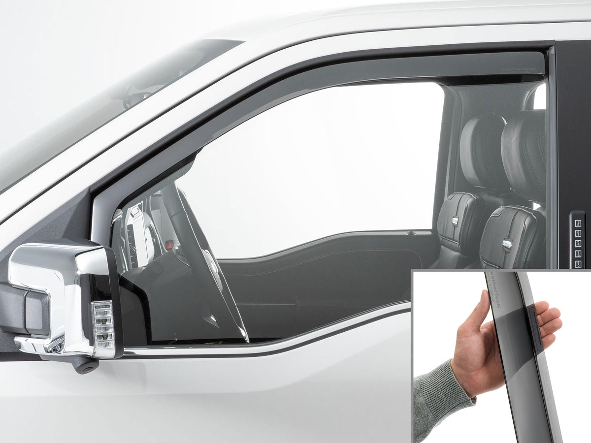 Weathertech - Side Window Deflectors 04-08 Ford F150 Regular Cab - 70343