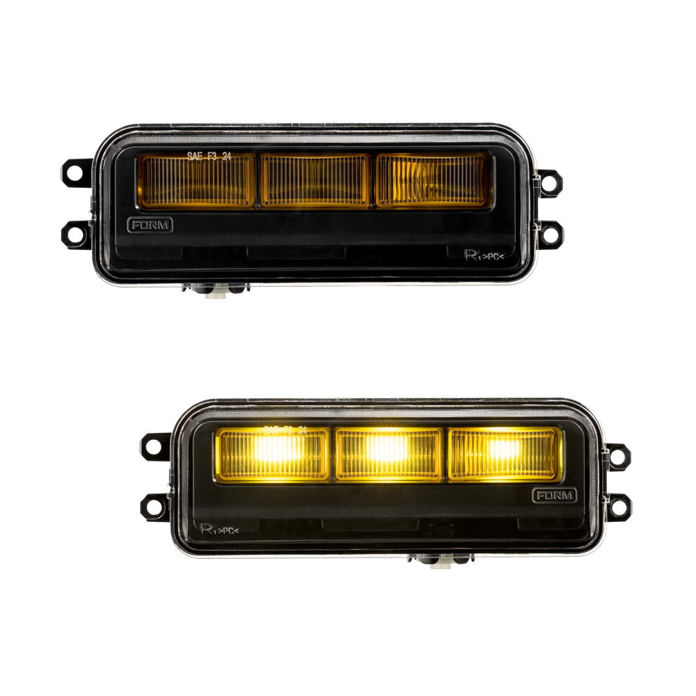 Form Lighting Type T3 Tacoma/Tundra/4Runner/Sequoia LED Fog Lights Yellow (Pair) - FL0083
