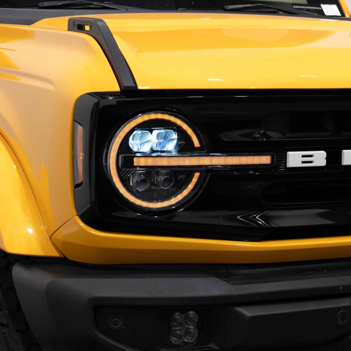 Form Lighting 2021+ Ford Bronco LED Projector Headlights (Pair) - FL0020