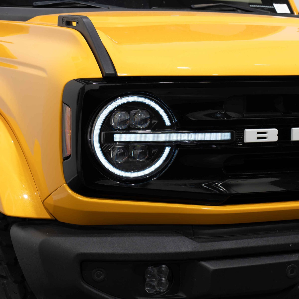 Form Lighting 2021+ Ford Bronco LED Projector Headlights (Pair) - FL0020