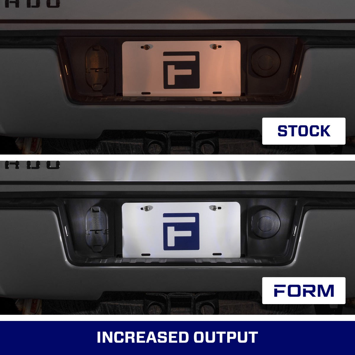 Form Lighting Chevrolet/GMC LED License Plate Lights (Pair) - FL0064