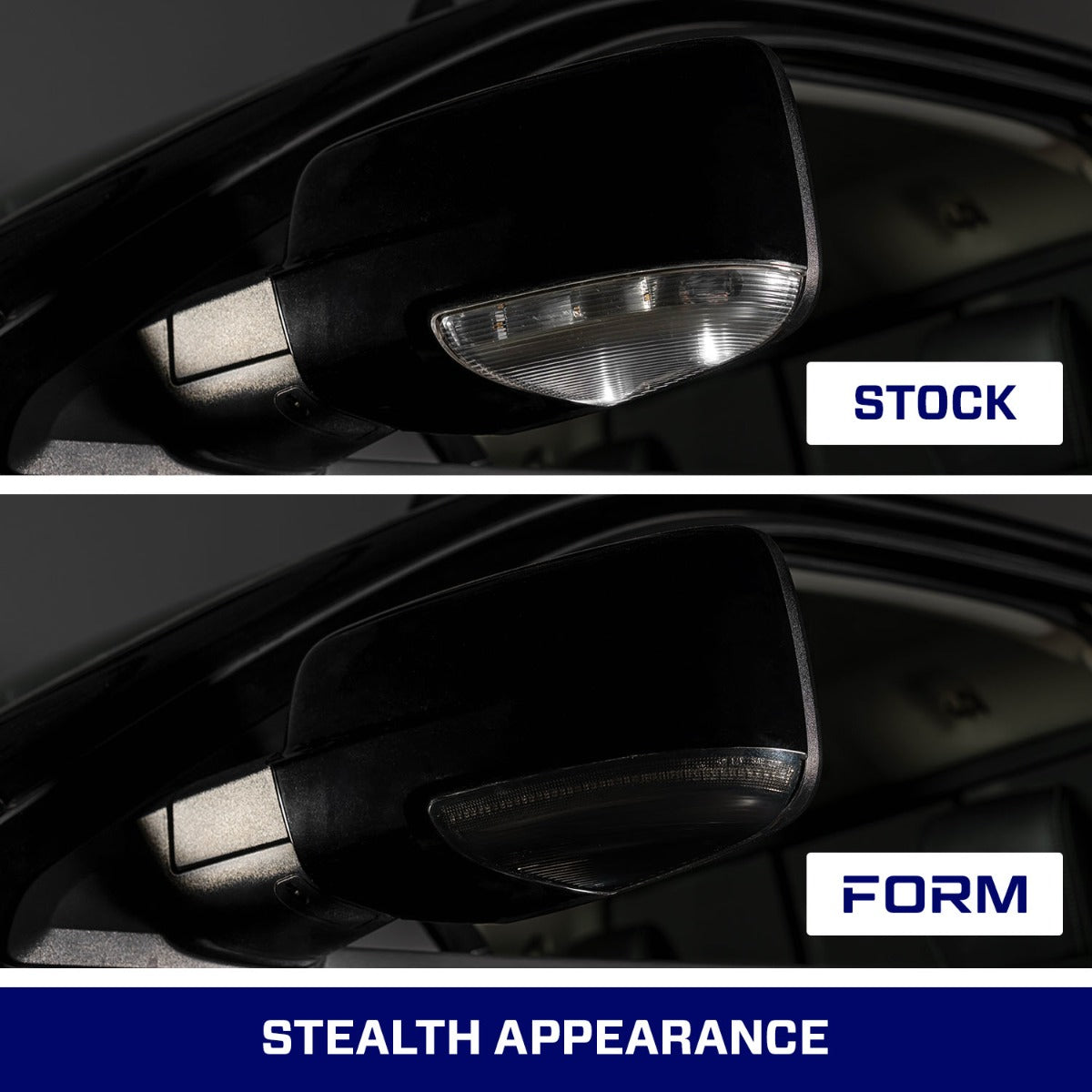 Form Lighting 2009 Ram LED Mirror Lights Corner (Pair) - FL0034