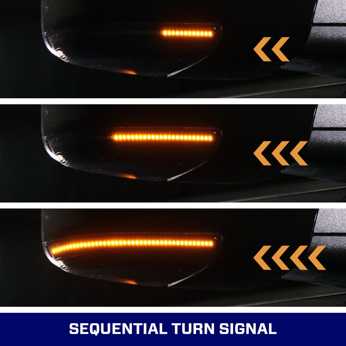 Form Lighting 2009 Ram LED Mirror Lights Corner (Pair) - FL0034