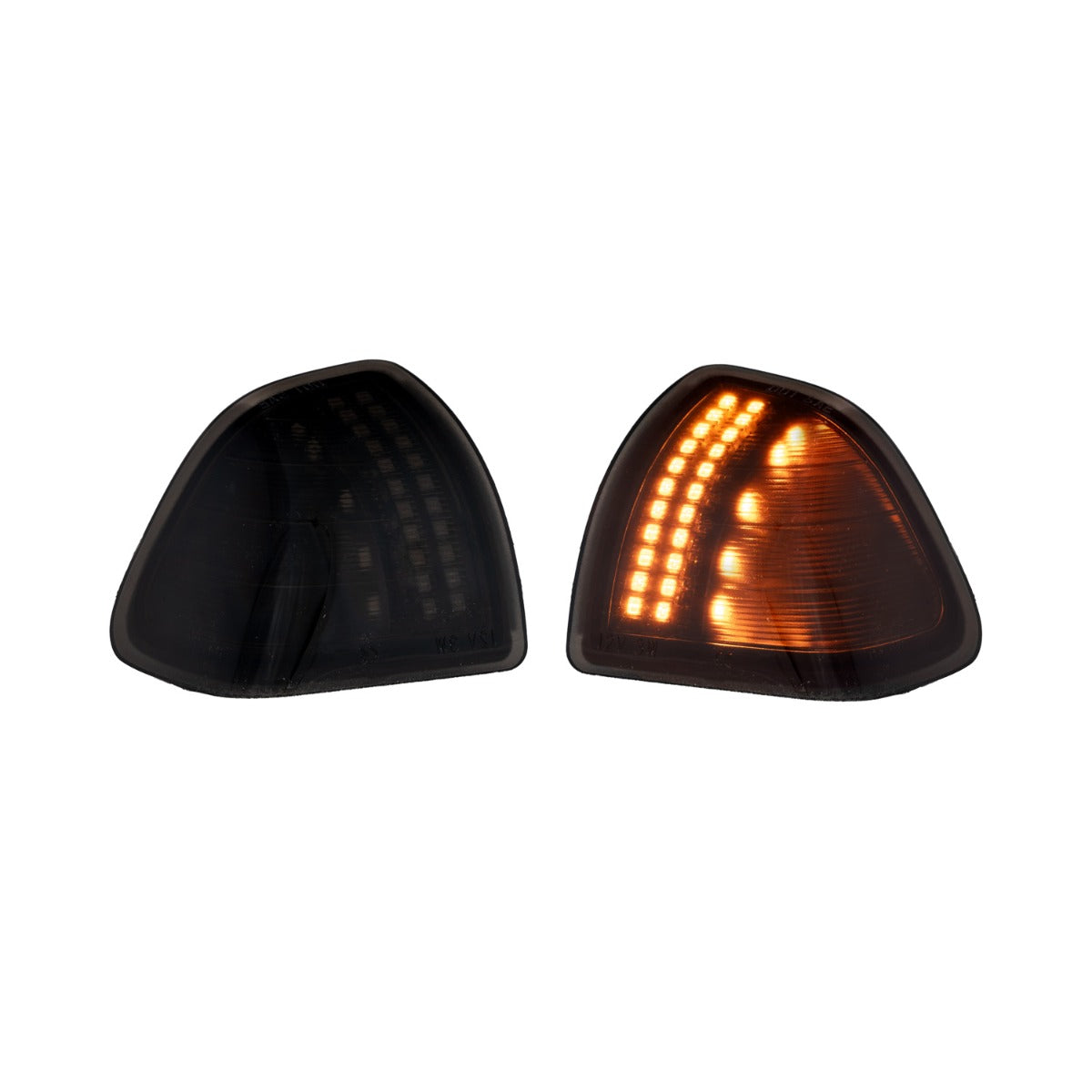 Form Lighting 2009 Ram LED Mirror Lights Corner (Pair) - FL0034