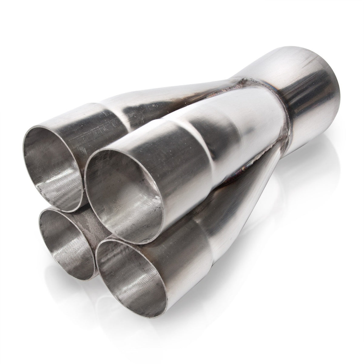 Stainless Works - Four-Way Merge Collectors with Slip-Fit Primaries Stainless Steel - MCLC4250-500