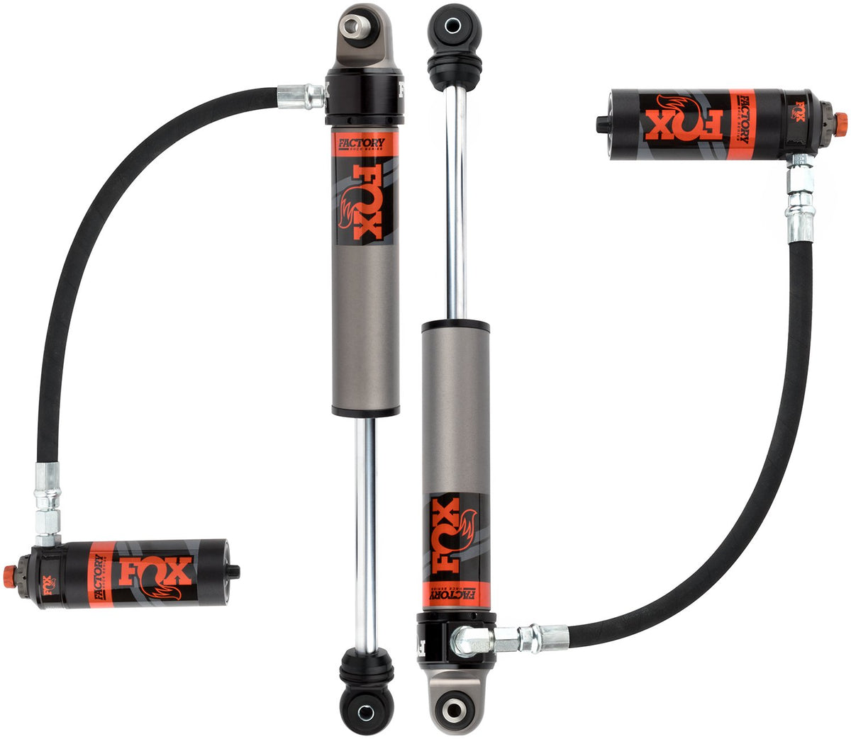 Fox 88+ Nissan Patrol Y60 & Y61 2.5 Factory Race Series Rear Remote Reservoir Shock 0-2.5in Lift - 883-26-070