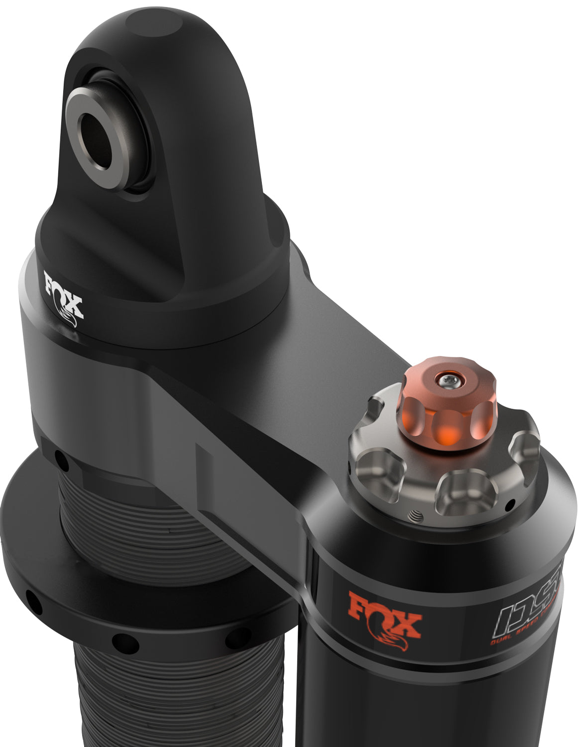 Fox Factory Race 2.5 x 12 Coilover Internal Bypass Piggyback Shock w/ Dsc Adjuster - 981-25-601-3