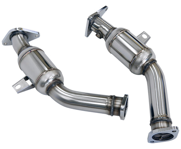 HKS 2017+ Infiniti Q50/Q60 VR30DDTT Sus Front Pipe w/Cat - 33006-KN001 by HKS