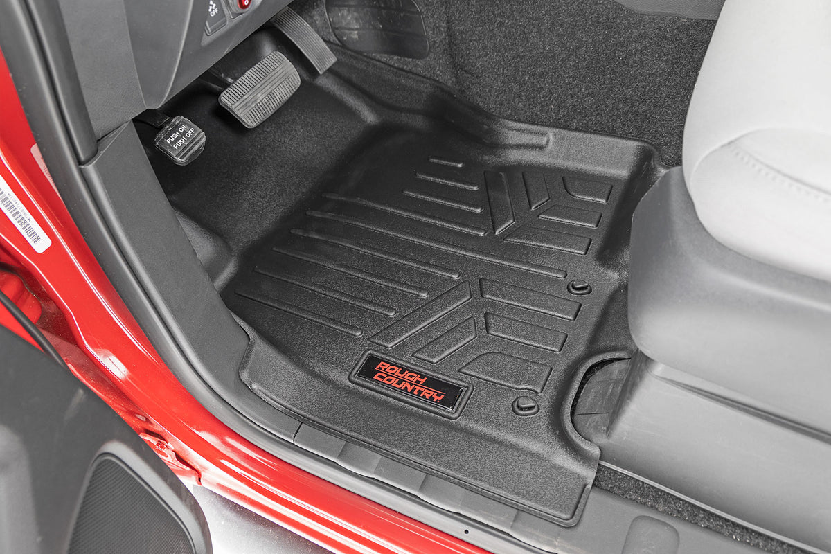 Floor Mats | FR &amp; RR | Crew Cab | Nissan Frontier 2WD/4WD (2022-2024)