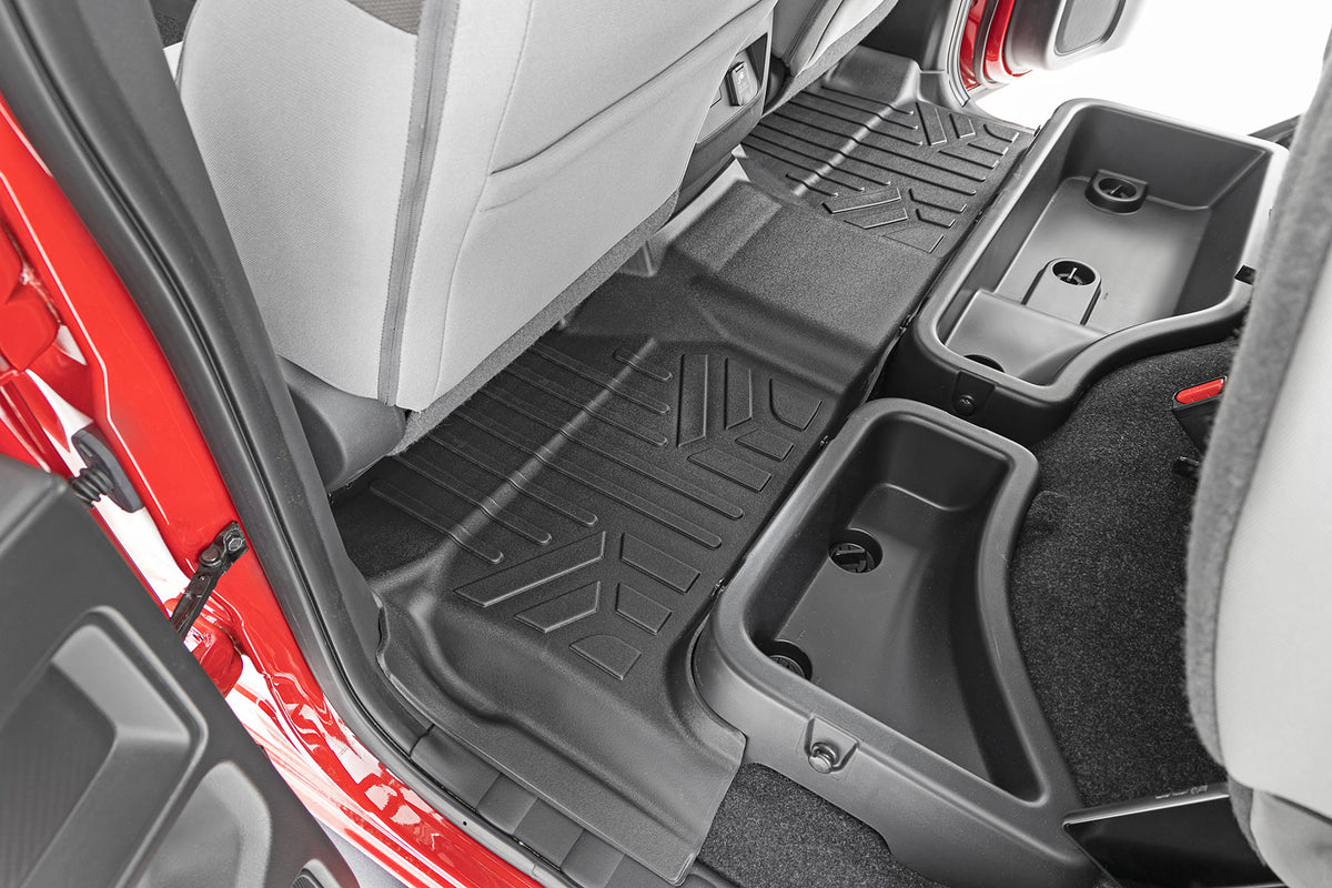 Floor Mats | FR &amp; RR | Crew Cab | Nissan Frontier 2WD/4WD (2022-2024)