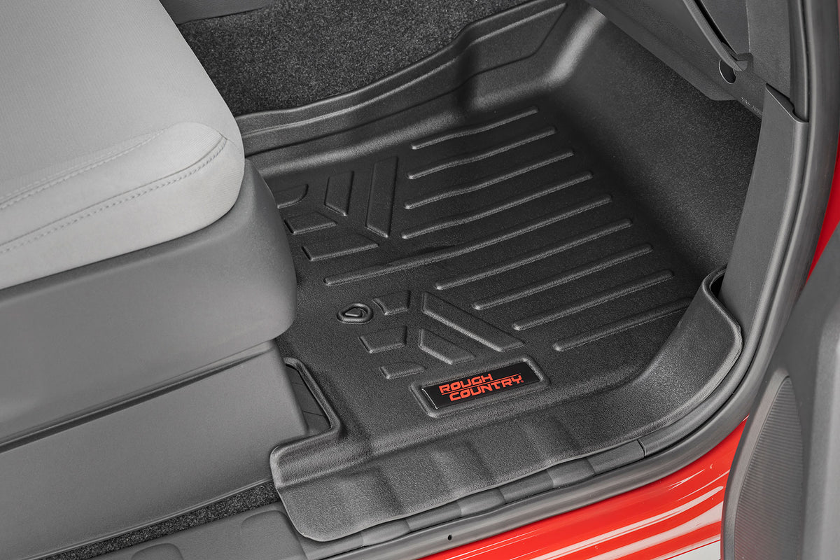Floor Mats | FR &amp; RR | Crew Cab | Nissan Frontier 2WD/4WD (2008-2021)