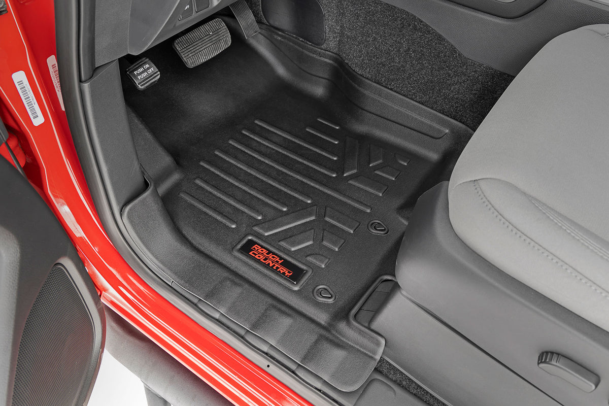 Floor Mats | FR &amp; RR | Crew Cab | Nissan Frontier 2WD/4WD (2008-2021)