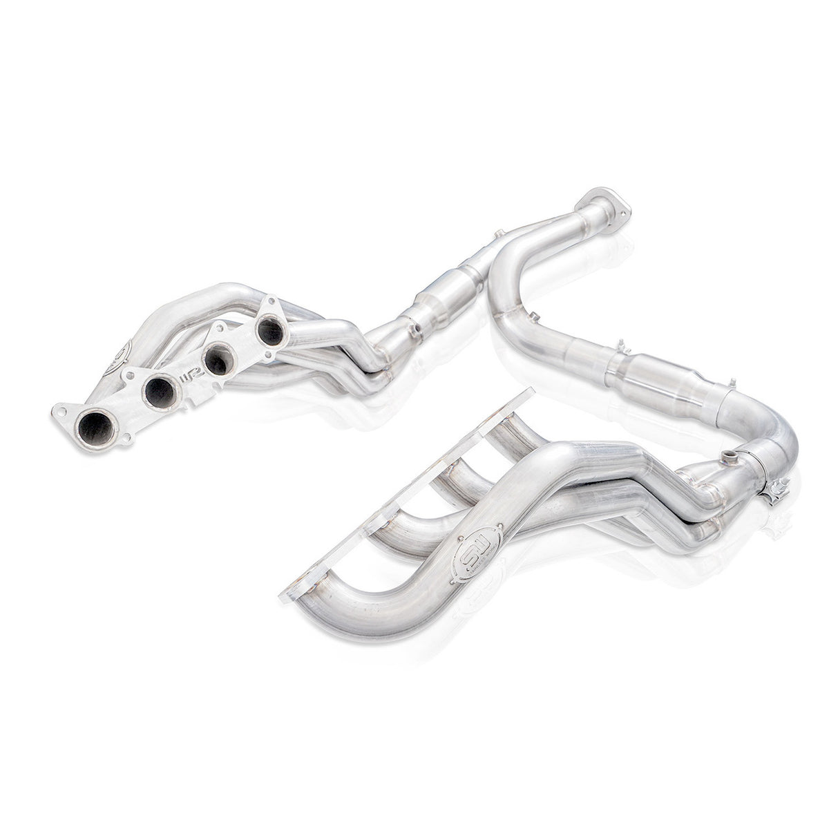 Stainless Works - 2015-20 F-150 5.0L Long Tube Header Kit Factory Connect - FT18HCATY