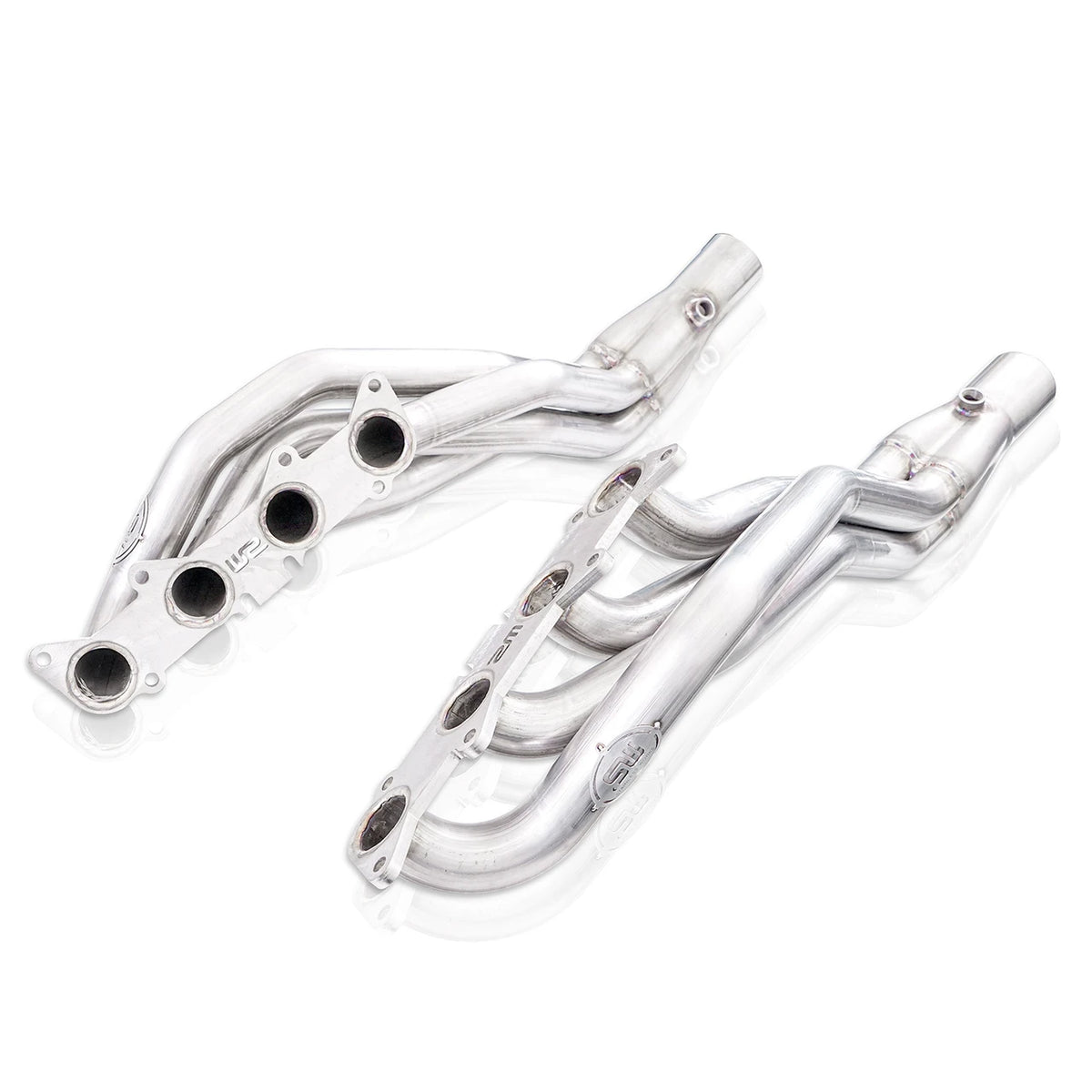 Stainless Works - 2015-20 F-150 5.0L Long Tube Header Kit Factory Connect - FT18HCATY
