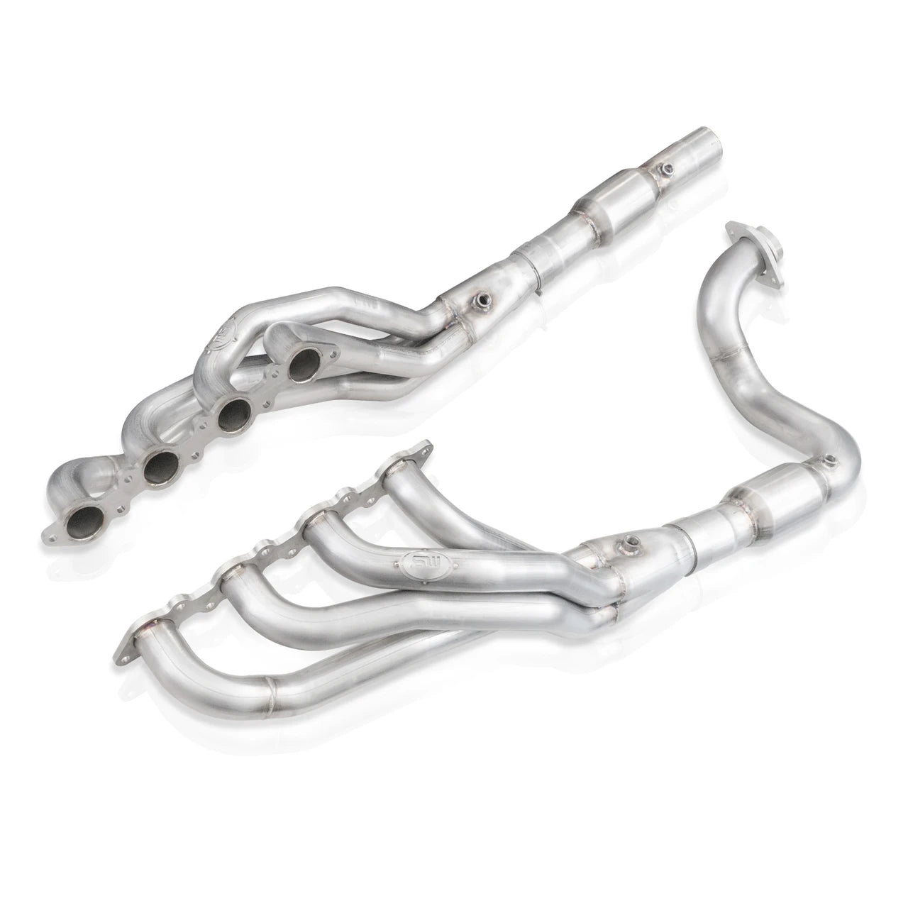 Stainless Works - 2020-26 F-250/350 7.3L Long Tube Header Kit - FT220188HCAT