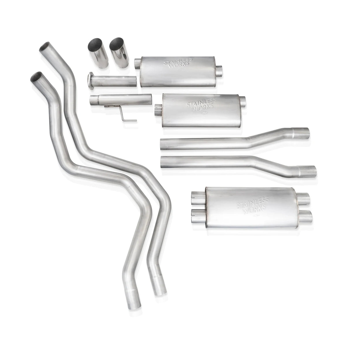 Stainless Works - 2020-26 F-250/350 7.3L Catback - FT220CBR