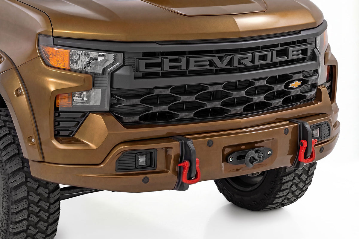 Rough Country - Front FXS Bumper - 12000S - GXN Harvest Bronze - Chevy Silverado 1500 (23-26) - 13007-GXN