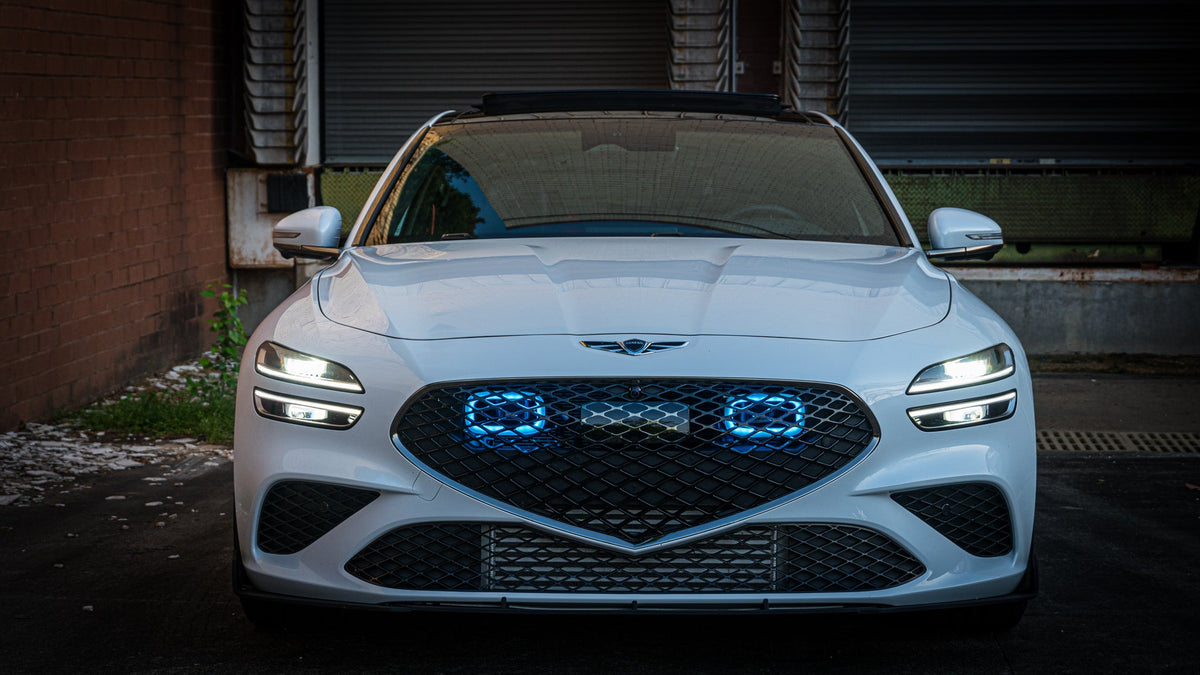 2022+ Genesis G70 3.3T Dual BIG MOUTH LIT KIT Ram Air Intake Snorkels
