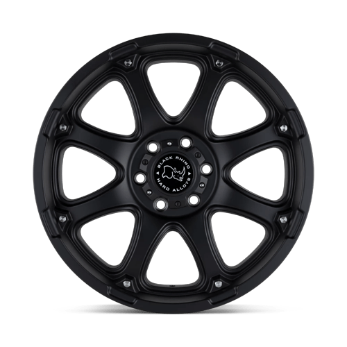 Black Rhino Hard Alloys Glamis 18X9 6X139.7 +12MM Matte Black
