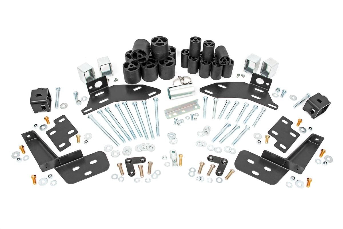 Body Lift w/Bump Brckt | FR &amp; RR | 3&quot; | Chevy C1500/K1500 Truck (95-99)