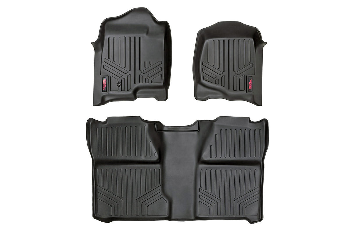 Floor Mats | FR &amp; RR | Crew Cab | Chevy/GMC 1500/2500HD (07-14)