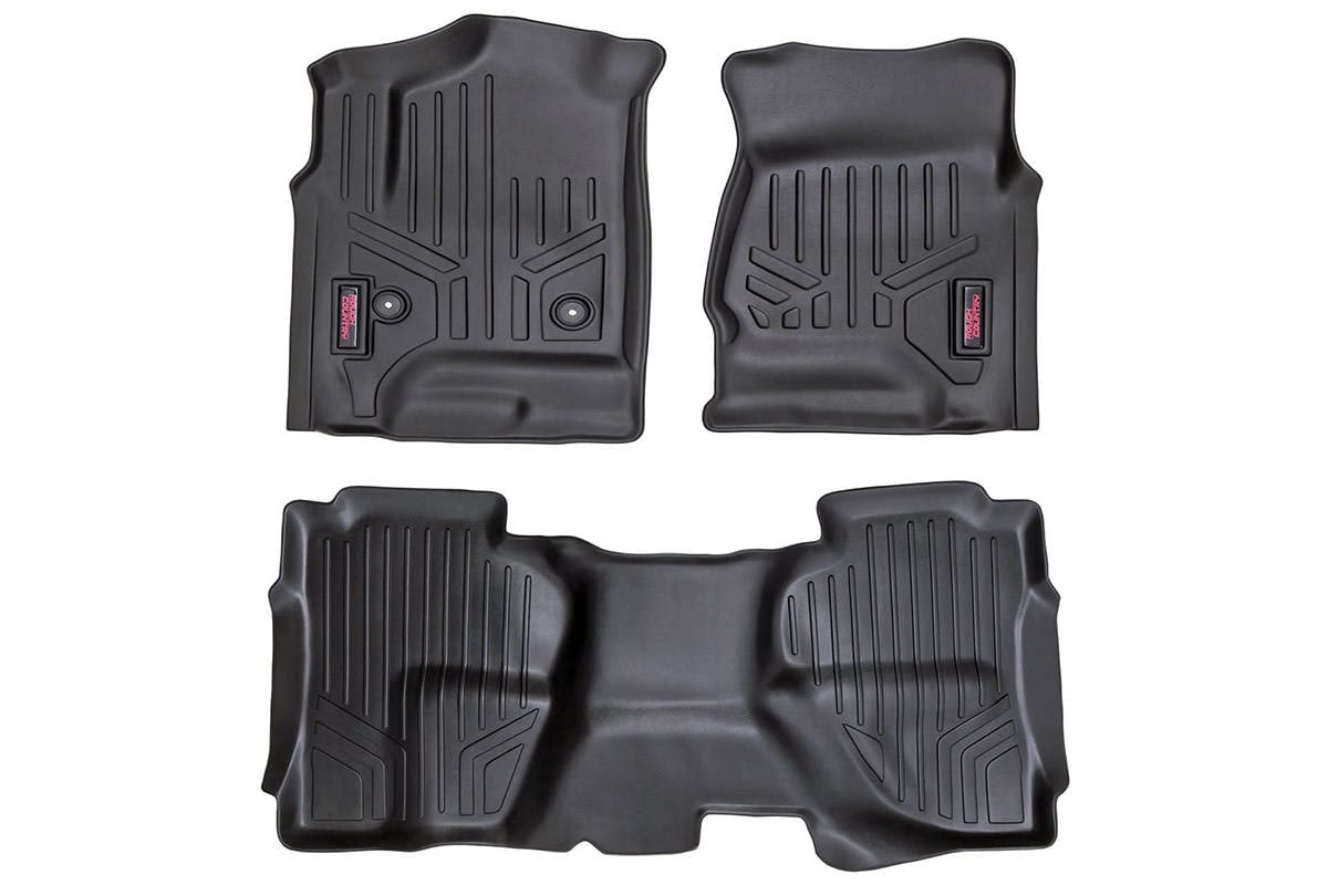 Floor Mats | FR &amp; RR | Ext Cab | Chevy/GMC 1500/2500HD/3500HD 2WD/4WD