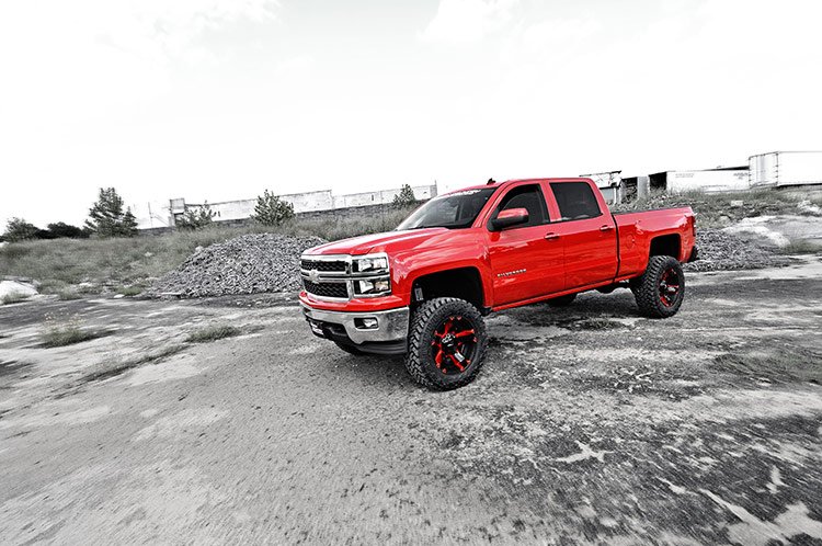 Rough Country - 7 Inch Lift Kit - Bracket - N3 Struts - Chevy/GMC 1500 (14-16) - 29833 for 2014-2016 Chevrolet Silverado 1500