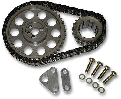 Manley Billet Double Roller Timing Chain Kit for Chevy LS-2 w/ Torrington Thrust Bearing - 73234