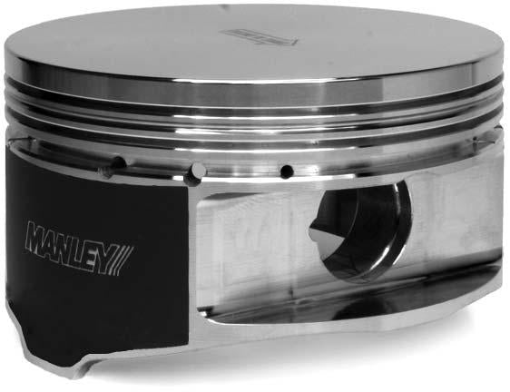 Manley Chevy LS Series 3.905in Bore 3.622in Stroke -4cc Flat Top Piston Set - 592007C-8