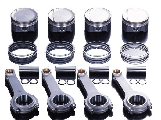 HKS Ni Piston Kit SR20 87 - 2103-RN025